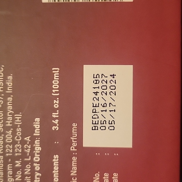 Bella Vita luxury OUD dark perfume - Picture 5 of 5